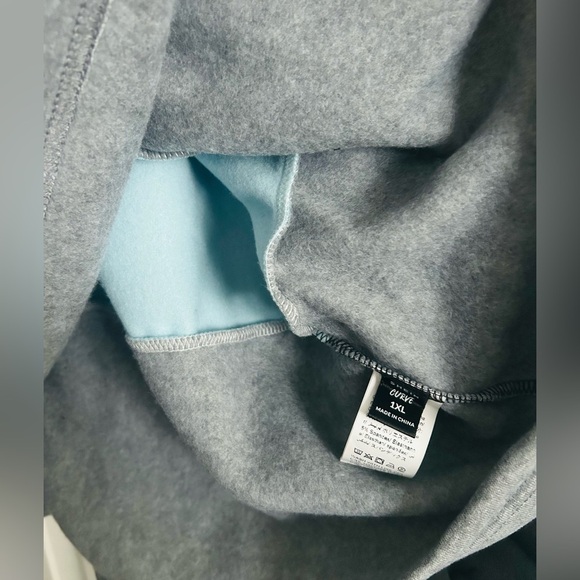 Women’s comfy Colorblock Hoodie, size 1XL, NWOT - Picture 4 of 5